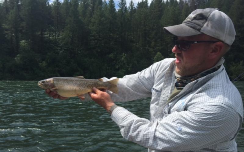 Three Rivers Ranch Guide with fat trout
